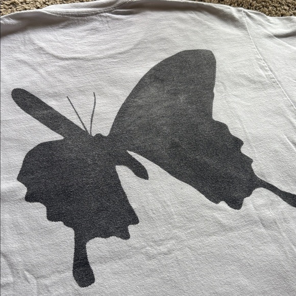 Post Malone Twelve Carat Tour VIP Butterfly Graphic T Shirt medium - Picture 5 of 6